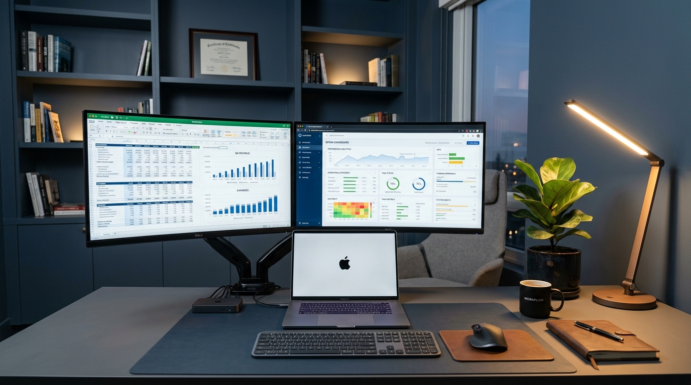 Cloud Staffing Co. Modern Remote Office Setup